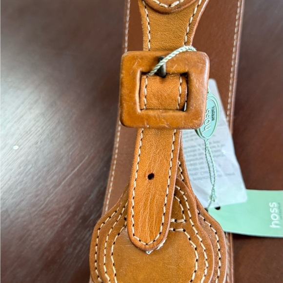 Women’s Wide Tan Leather Fashion Belt with Decorative Stitching main image 3